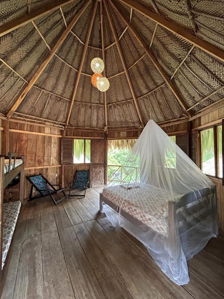 Ecocabanas Diosa Jaguar Tayrona La Esmeralda  ภายนอก รูปภาพ