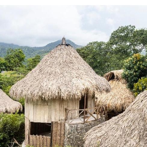Ecocabanas Diosa Jaguar Tayrona La Esmeralda  ภายนอก รูปภาพ